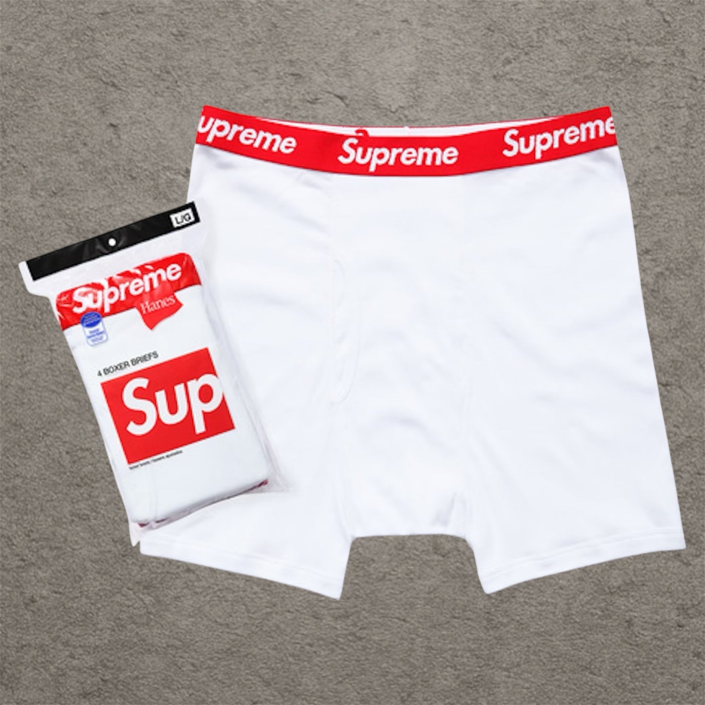 Supreme Boxer´s White (4er Pack)