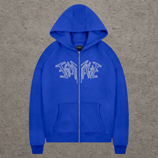 45Keys Zipper Dark Blue