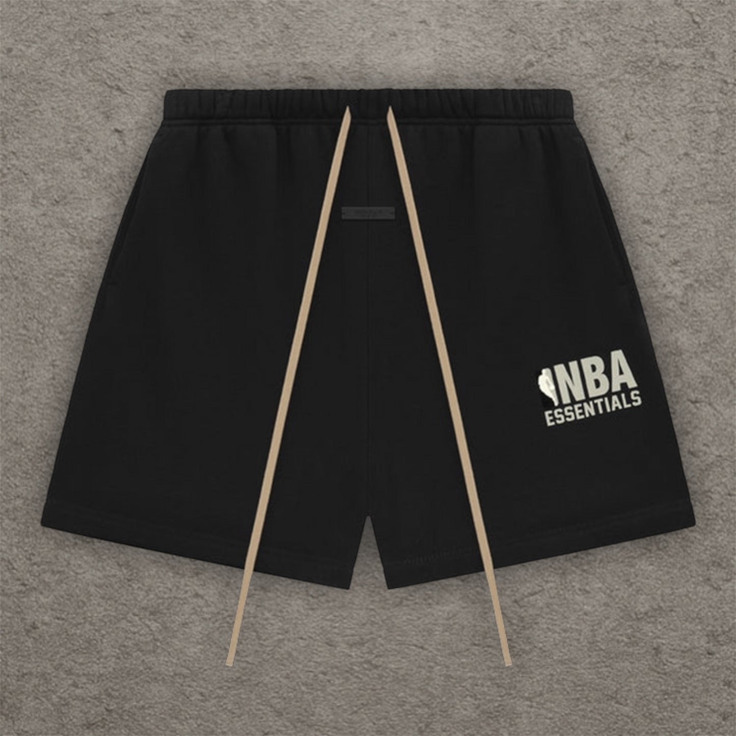 Fear Of God Essentials x NBA Black Sweatshort