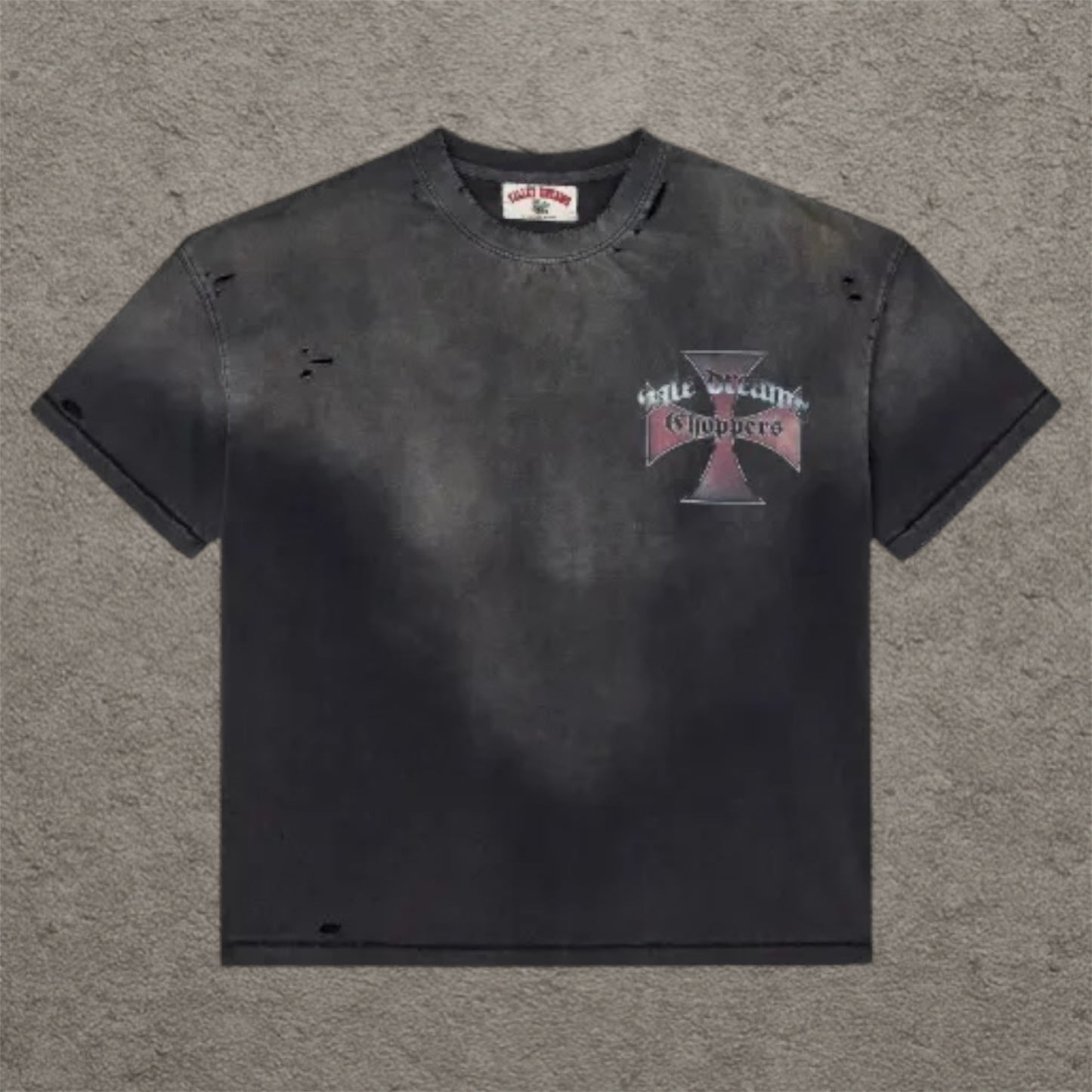 Vale T-Shirt Chopper Black/Red