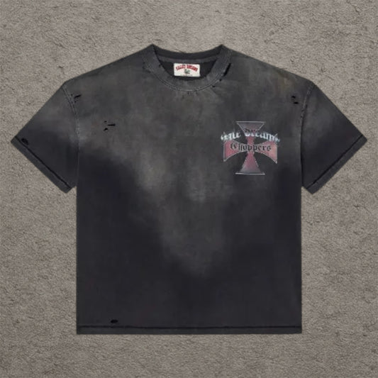 Vale T-Shirt Chopper Black/Red
