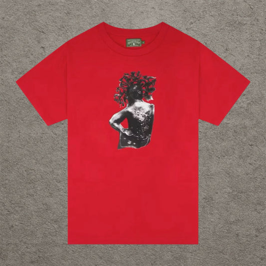 Denim Tears SRCA Graphic 2 T-Shirt Red