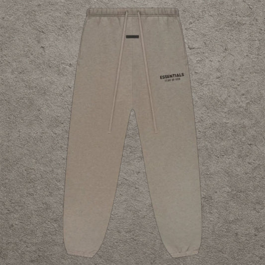 Fear Of God Essentials Sweatpants Heather Gray Fleece (FW24)