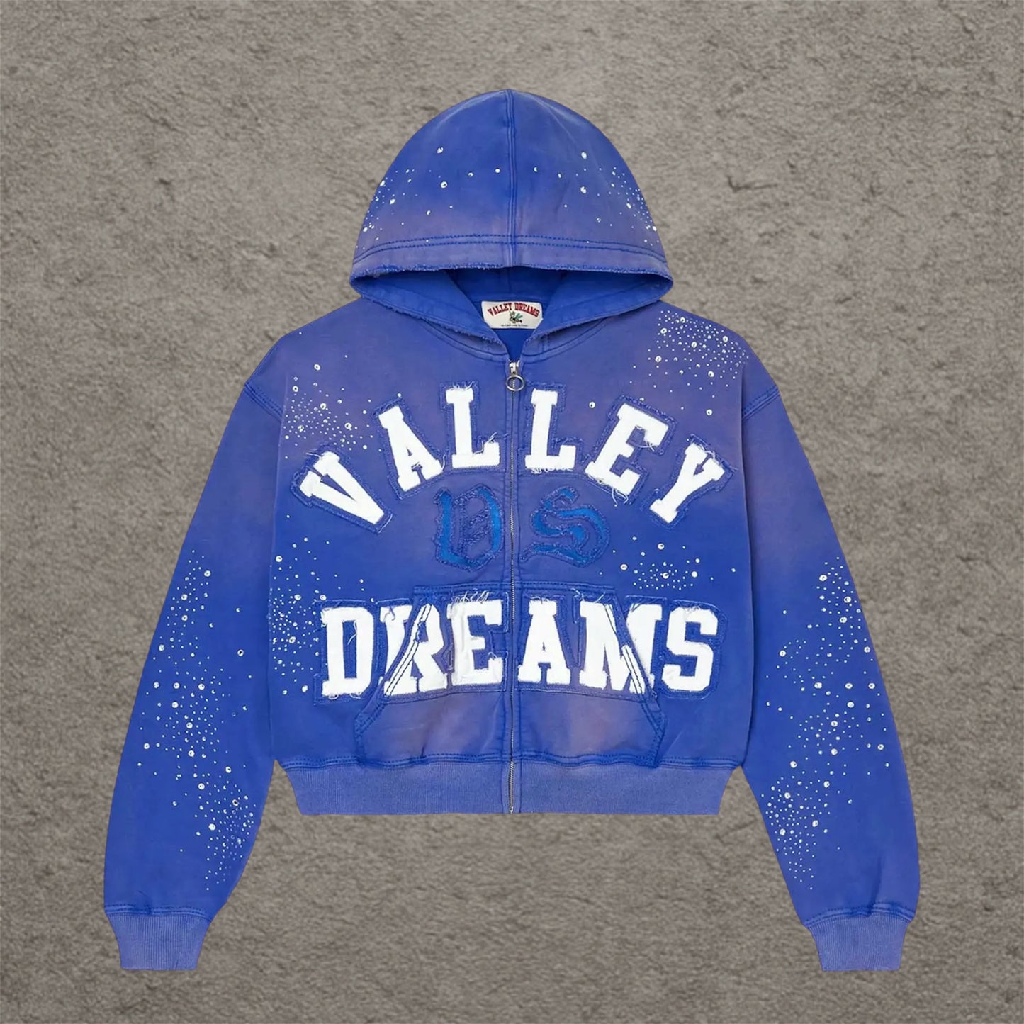 Vale Forever Classico Zip Up Sweatshirt, Blue