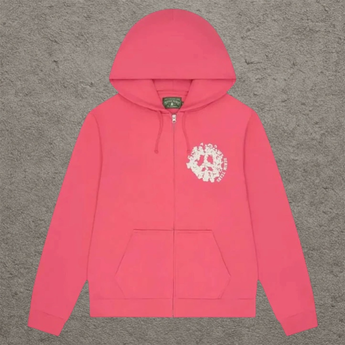 Denim Tears Denim U Zip Hoodie Pink
