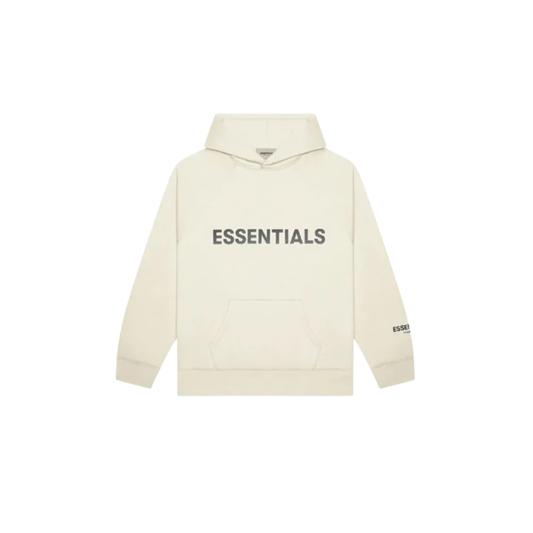 Fear of God Essentials Pullover Hoodie Applique Cream (SS20)