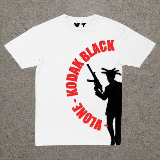 Vlone x Kodak Black Vulture T-Shirt White