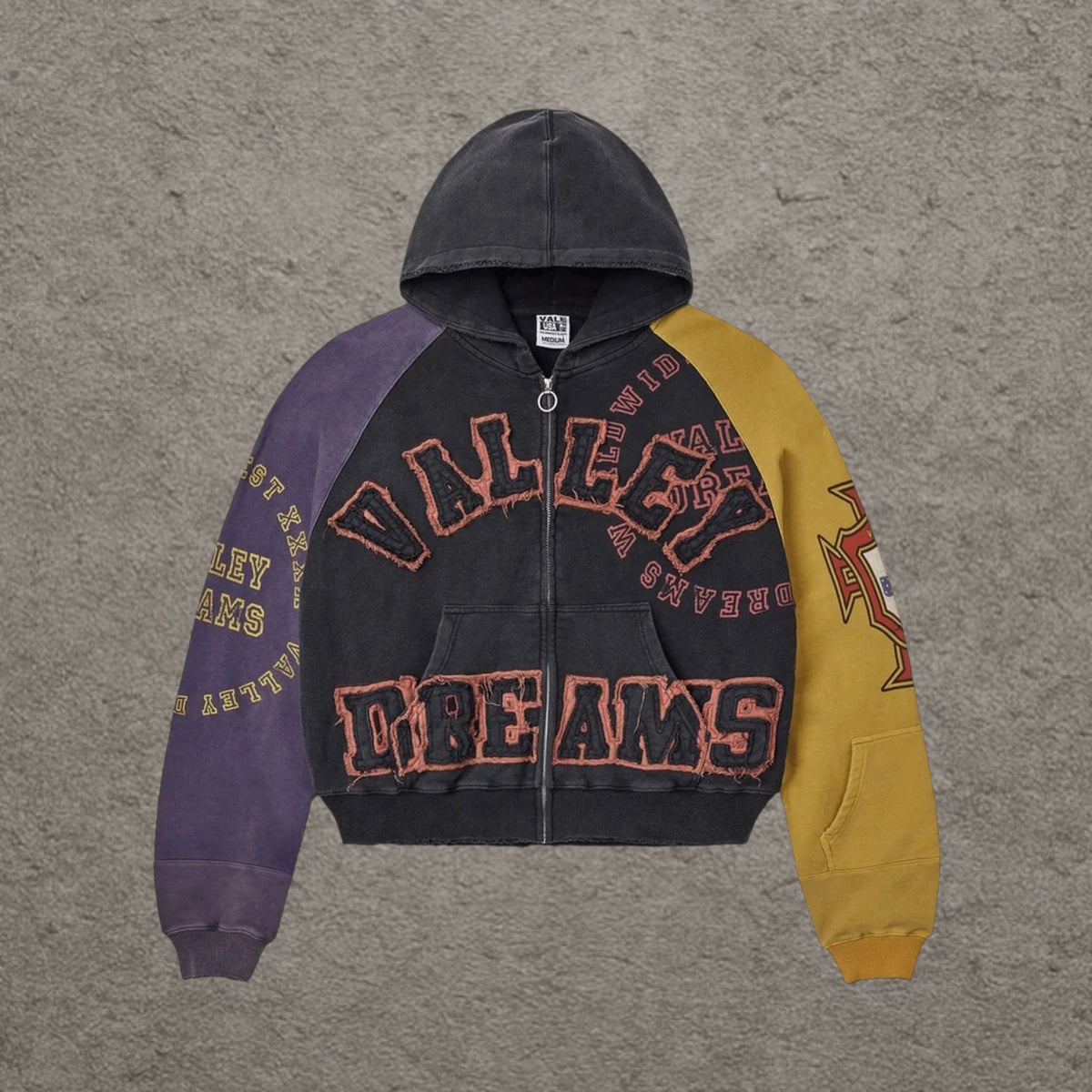 Vale Forever Crest Zip Up Purple