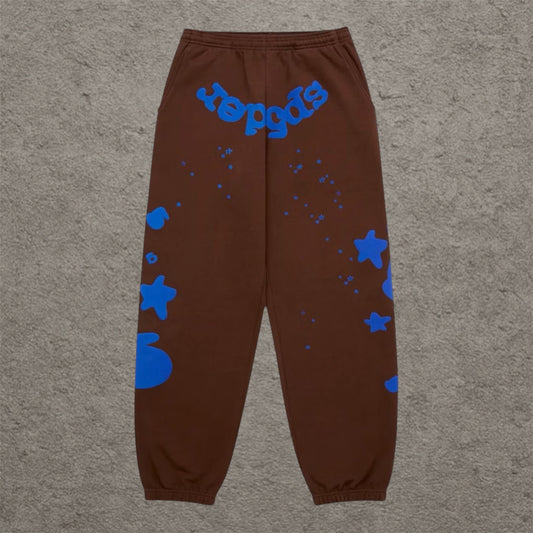 Sp5der Beluga V2 Sweatpants Brown
