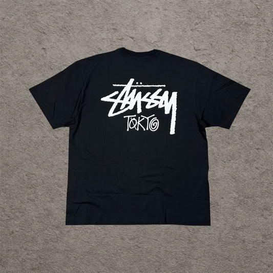 Stussy Stock Tokyo Tee Black