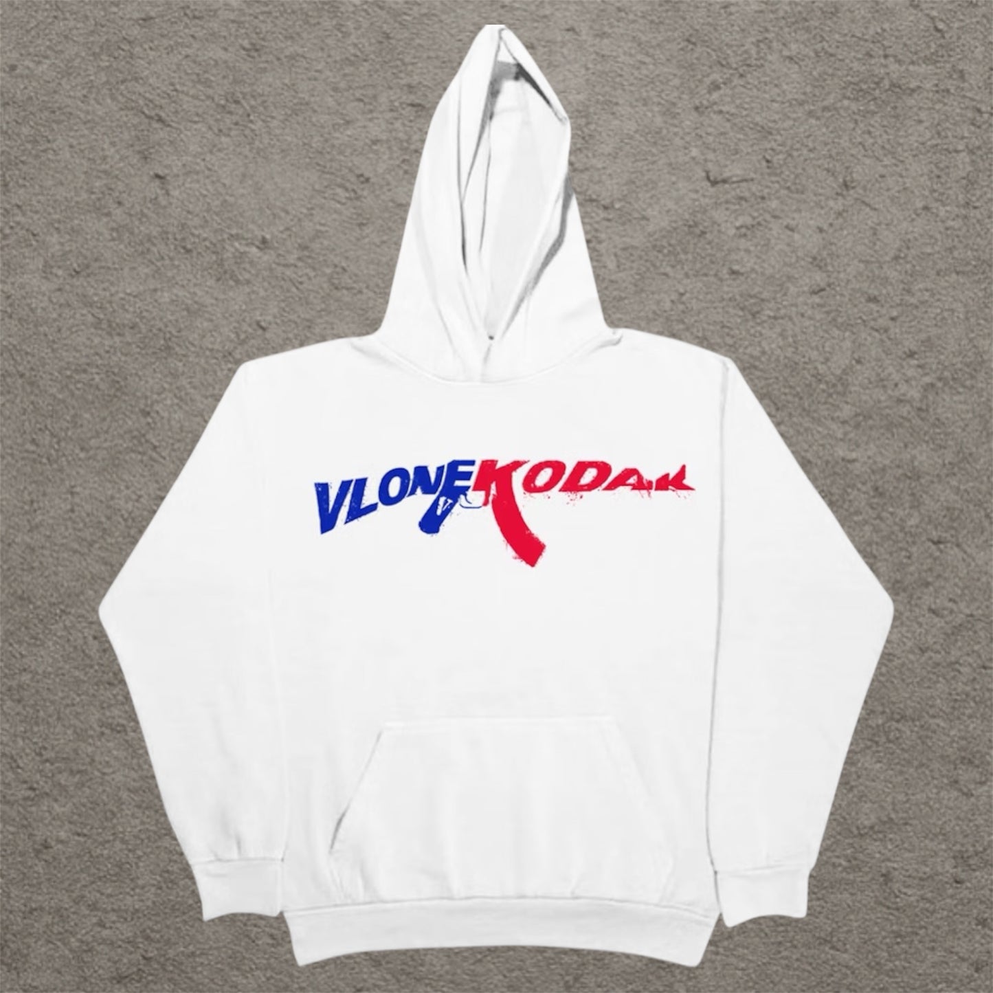 Vlone x Kodak Black 47 Hoodie White