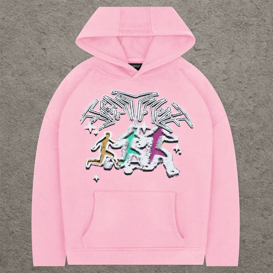 45Keys Run Hoodie Pink