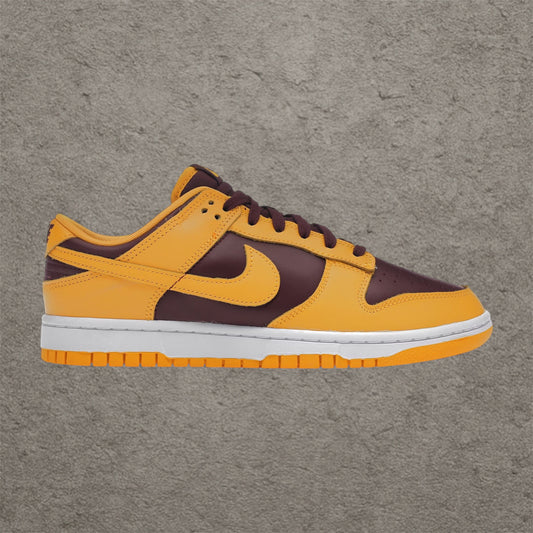 Nike Dunk Low Retro "Arizona State" (University Gold/Deep Maroon)