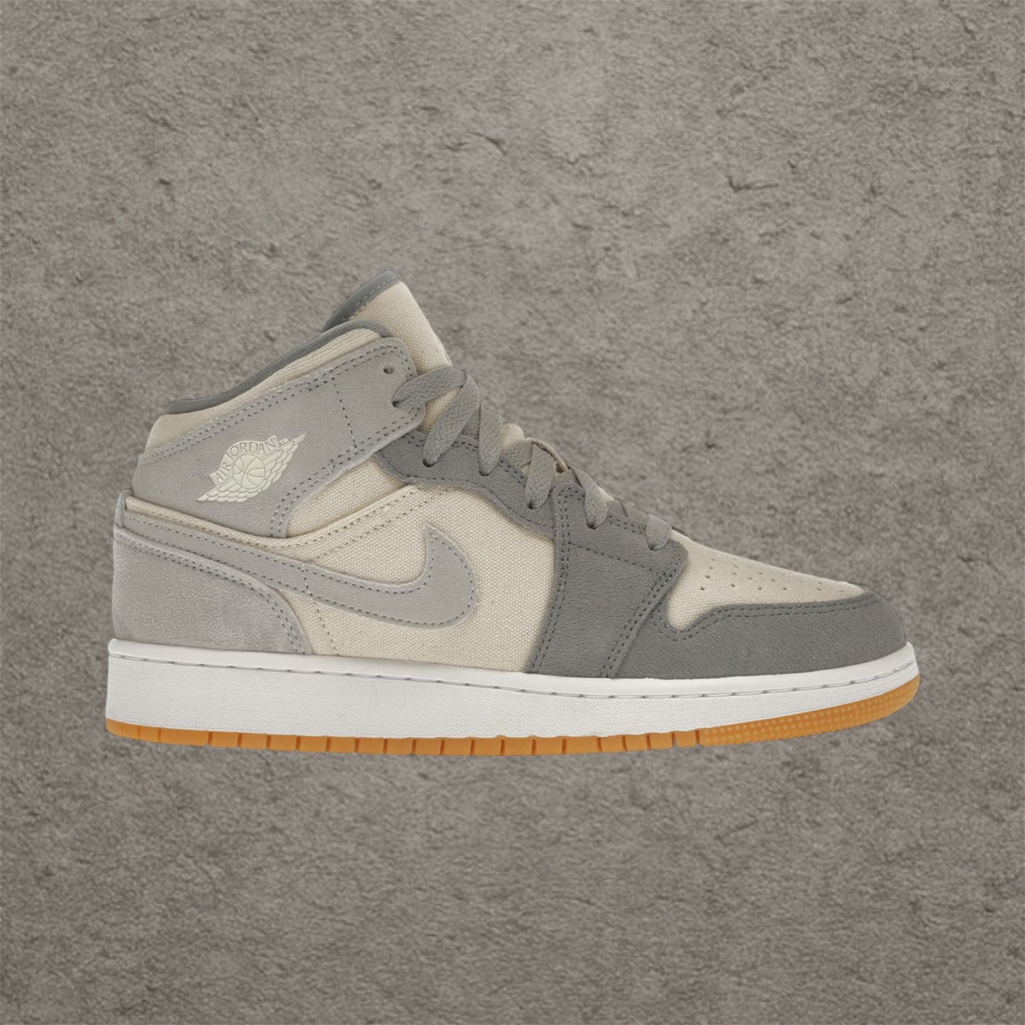 Jordan 1 Mid SE Coconut Milk Particle Grey (GS)